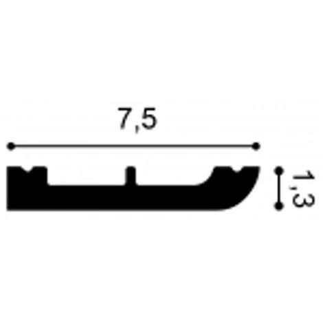Orac Decor SX183 Skirting Board 2 Orac Decor SX183 Skirting Board - Image 2