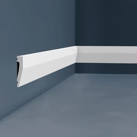 Skirting Orac Decor SX159 AXXENT Baseboard Moulding Panel Moulding Decorative Moulding Contemporary Design White 2 M 4 Skirting Orac Decor SX159 AXXENT Baseboard Moulding Panel Moulding Decorative Moulding Contemporary Design White 2 M - Image 4
