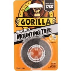 Gorilla 3044200 Heavy Duty Double-sided Tape - 25mm X 1.5M 7 Gorilla 3044200 Heavy Duty Double-sided Tape - 25mm X 1.5M -Quality Flooring Store 12725356 4