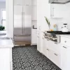 None FloorPops Peel And Stick Self Adhesive Floor Tiles - Gothic