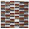 House Of Mosaics Bangkok Linear Mosaic Tile (Sample Only) - 150 X 110mm