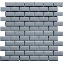 House Of Mosaics Grey Mini Metro Mosaic Tile (Sample Only) - 150 X 110mm