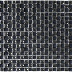 House Of Mosaics Black Jewel Mosaic Tile (Sample Only) - 150 X 110mm