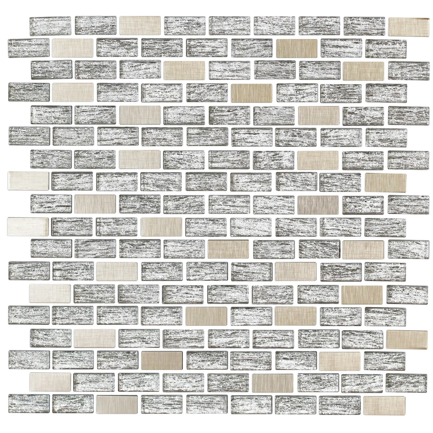 House Of Mosaics Rose Gold Elysee Mosaic Tile (Sample Only) - 150 X 110mm 1 House Of Mosaics Rose Gold Elysee Mosaic Tile (Sample Only) - 150 X 110mm