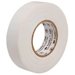 3M Temflex Vinyl Electrical Tape 1500, White, 19 Mm X 25 M