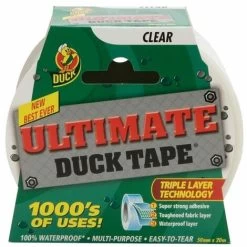 Duck Tape� Ultimate 50mm X 20m Clear SHU222150