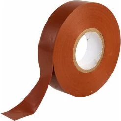 Ultratape Brown PVC Electrical Insulating Tape 19mm X 33m