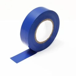 BeMatik - 0,15x19mm Blue Electrical Tape In Coil 10m