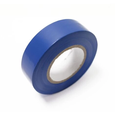 BeMatik - 0,15x19mm Blue Electrical Tape In Coil 10m 3 BeMatik - 0,15x19mm Blue Electrical Tape In Coil 10m - Image 3
