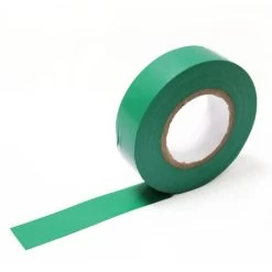 BeMatik - 0,15x19mm Green Electrical Tape In 20m Coil