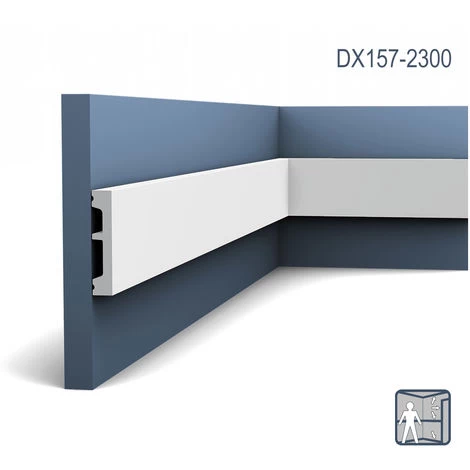 Door Frame Skirting Orac Decor DX157-2300 AXXENT Decoration Element Of Stucco 2.3 M 2 Door Frame Skirting Orac Decor DX157-2300 AXXENT Decoration Element Of Stucco 2.3 M - Image 2