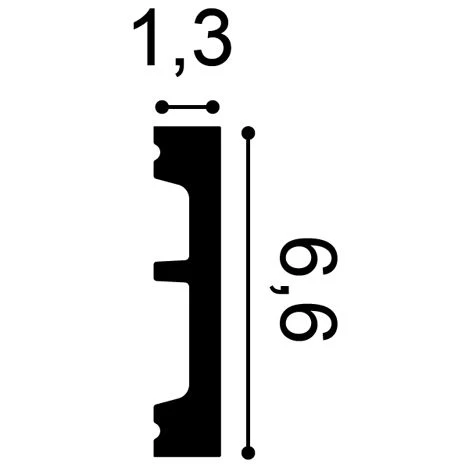 Door Frame Skirting Orac Decor DX157-2300 AXXENT Decoration Element Of Stucco 2.3 M 3 Door Frame Skirting Orac Decor DX157-2300 AXXENT Decoration Element Of Stucco 2.3 M - Image 3