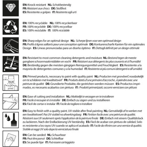 Door Frame Skirting Orac Decor DX157-2300 AXXENT Decoration Element Of Stucco 2.3 M 4 Door Frame Skirting Orac Decor DX157-2300 AXXENT Decoration Element Of Stucco 2.3 M - Image 4