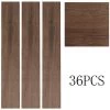 Livingandhome Set Of 36 Planks PVC Self-stick Waterproof Floor Flooring Plank, Old Oak