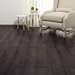 PVC Flooring Planks 4.46 M 3 Mm Dark Brown -Quality Flooring Store 29798410 4