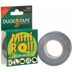 Shurtape 260181 Duck Tape® Mini Roll 25mm X 10m Black
