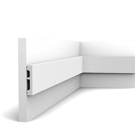 Door Frame Orac Decor DX157-2300-RAL9003 AXXENT SQUARE Decorative Moulding Panel Moulding Skirting Contemporary Design White 2,3 M 1 Door Frame Orac Decor DX157-2300-RAL9003 AXXENT SQUARE Decorative Moulding Panel Moulding Skirting Contemporary Design White 2,3 M