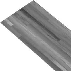 PVC Flooring Planks 4.46 M 3 Mm Striped Grey -Quality Flooring Store 33646073 4