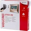 VELCRO® Brand VEL-EC60354 Stick On Roll 20mm X 25m - White