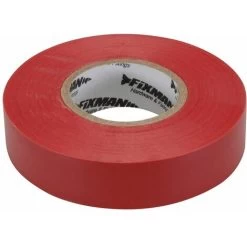 Fixman Insulation Tape - 19mm X 33m Red