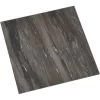 Self-adhesive Flooring Planks 20 Pcs PVC 1.86 M² Dark Grey VidaXL
