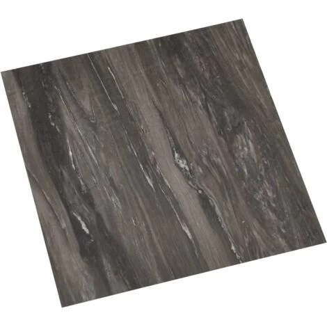 Self-adhesive Flooring Planks 20 Pcs PVC 1.86 M² Dark Grey VidaXL 4 Self-adhesive Flooring Planks 20 Pcs PVC 1.86 M² Dark Grey VidaXL - Image 4
