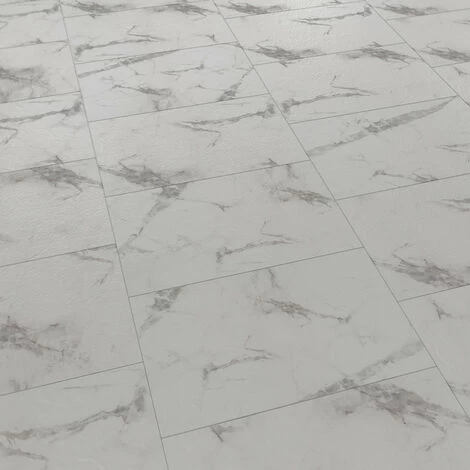 Oak Legends Elegance Jura Carrara Marble 465mm X 760mm Luxury Vinyl Bathroom Floor Tiles 2 Oak Legends Elegance Jura Carrara Marble 465mm X 760mm Luxury Vinyl Bathroom Floor Tiles - Image 2