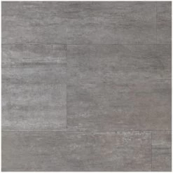 Oak Legends Elegance Mull Grey Concrete 465mm X 760mm Luxury Vinyl Bathroom Floor Tiles