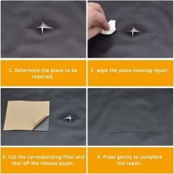 Leather Repair Patch, Leather Patch, 5 Pieces Self-adhesive Leather Patch, Durable, Abrasion Resistant Artificial Leather, Sticker, For Car Seats, Sofas (20 X 30cm, Black) 8 Leather Repair Patch, Leather Patch, 5 Pieces Self-adhesive Leather Patch, Durable, Abrasion Resistant Artificial Leather, Sticker, For Car Seats, Sofas (20 X 30cm, Black) -Quality Flooring Store 50877670 4