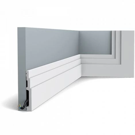 Orac Decor SX180 Contemoprary Skirting Board 1 Orac Decor SX180 Contemoprary Skirting Board