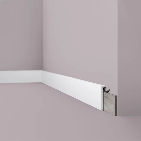 Cover Moulding NMC CF2S WALLSTYL Noel Marquet Decorative Moulding Skirting Moulding For Decoration Contemporary Design White 2 M 1 Cover Moulding NMC CF2S WALLSTYL Noel Marquet Decorative Moulding Skirting Moulding For Decoration Contemporary Design White 2 M