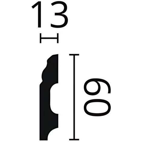 Skirting NMC FB1F WALLSTYL Noel Marquet Base Moulding Baseboard Decorative Moulding Timeless Classic Design White 2 M 3 Skirting NMC FB1F WALLSTYL Noel Marquet Base Moulding Baseboard Decorative Moulding Timeless Classic Design White 2 M - Image 3