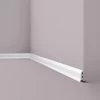 Skirting NMC FL3 WALLSTYL Noel Marquet Decorative Moulding Coving Timeless Classic Design White 2 M