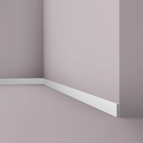 Skirting NMC FL10 WALLSTYL Noel Marquet Base Moulding Baseboard Decorative Moulding Contemporary Design White 2 M 1 Skirting NMC FL10 WALLSTYL Noel Marquet Base Moulding Baseboard Decorative Moulding Contemporary Design White 2 M