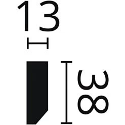 Skirting NMC FT1F WALLSTYL Noel Marquet Decorative Moulding Panel Moulding Frieze Moulding Contemporary Design White 2 M -Quality Flooring Store 51385613 3