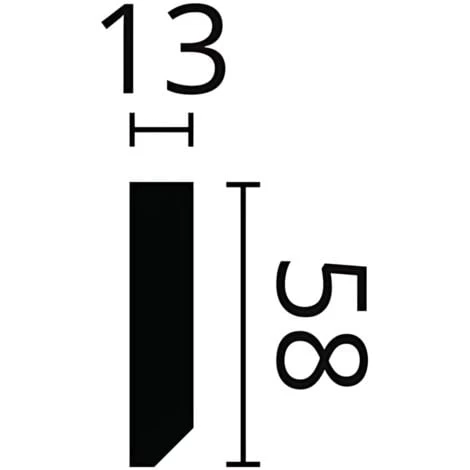 Skirting NMC FT2 WALLSTYL Noel Marquet Decorative Moulding Panel Moulding Frieze Moulding Contemporary Design White 2 M 3 Skirting NMC FT2 WALLSTYL Noel Marquet Decorative Moulding Panel Moulding Frieze Moulding Contemporary Design White 2 M - Image 3