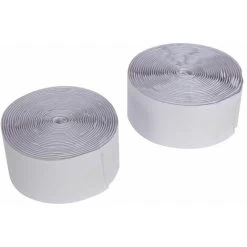 Fixman Hook &amp Loop Tape White Self-Adhesive 2pce - 50mm X 5m