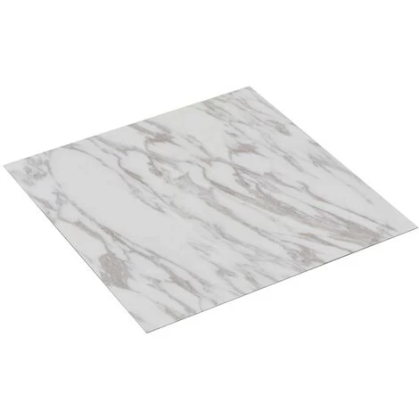 Topdeal Self-adhesive PVC Flooring Planks 5.11 M² White Marble VDTD06258 2 Topdeal Self-adhesive PVC Flooring Planks 5.11 M² White Marble VDTD06258 - Image 2