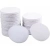 180 PCS Double Sided Hook Loop Dots Adhesive Sticky Back Coins Self Adhesive Fastener Interlocking Tape For Couch Cushions,Carpet, Stair Treads Carpet, DIY Craft, White, 10MM