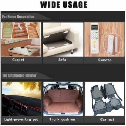 180 PCS Double Sided Hook Loop Dots Adhesive Sticky Back Coins Self Adhesive Fastener Interlocking Tape For Couch Cushions,Carpet, Stair Treads Carpet, DIY Craft, White, 10MM -Quality Flooring Store 52489823 3