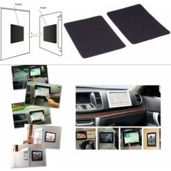 180 PCS Double Sided Hook Loop Dots Adhesive Sticky Back Coins Self Adhesive Fastener Interlocking Tape For Couch Cushions,Carpet, Stair Treads Carpet, DIY Craft, White, 10MM -Quality Flooring Store 52489823 5