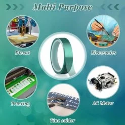 HIASDFLS Ruban Adhésif Double Face Extra Fort, Ruban Nano, Ruban Adhésif Lavable Non Marquant, Ruban Réutilisable, Ruban Transparent, Imperméable, Antidérapant, Multifonctionnel -Quality Flooring Store 55526132 5