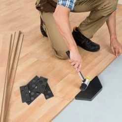 Installation Kit For Wood Laminate Flooring Installation With Knocking Wedge, Socket Tool, Mallet And 20 Spacers -Quality Flooring Store 59691089 3