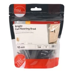 TIMco Cut Flooring Brads - Bright (65mm) 1kg Bag