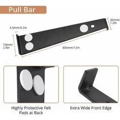 Laminate Flooring Installation Kit, Laminate Flooring Installation Kit With 60 Punching Block Spacers, Heavy-Duty Pull-Up Bar And Fiberglass Mallet, Non-Slip Soft Grip 8 Laminate Flooring Installation Kit, Laminate Flooring Installation Kit With 60 Punching Block Spacers, Heavy-Duty Pull-Up Bar And Fiberglass Mallet, Non-Slip Soft Grip -Quality Flooring Store 66434752 4