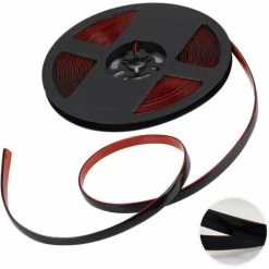 6×8M Self Adhesive Ceramic Anti-Mildew Tape For Tile Tile Sealing Tape Side Corners Decorative Edges (Black)