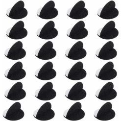 Double Sided Adhesive Tape Glue Scratch Sticker 24Pairs Adhesive Tape Sticker Hook And Ring Self Adhesive Strong Adhesive Tape Foam Tape Scratch Double Sided Adhesive Mosquito Tape