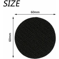 Double Sided Adhesive Tape Glue Scratch Sticker 24Pairs Adhesive Tape Sticker Hook And Ring Self Adhesive Strong Adhesive Tape Foam Tape Scratch Double Sided Adhesive Mosquito Tape -Quality Flooring Store 68262198 4