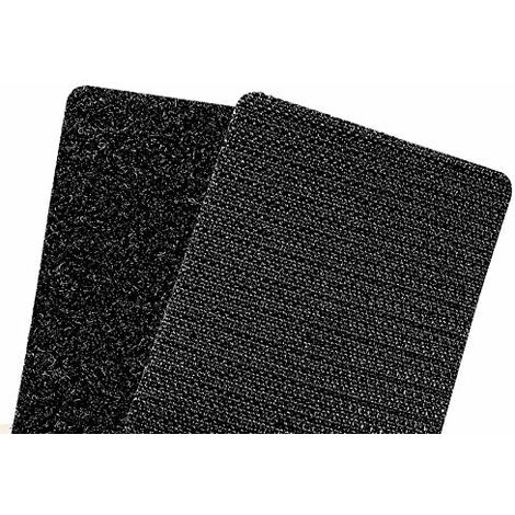 2 X 4 Inch - 15 Sets - Adhesive Square Hook And Loop Tape - Heavy Duty Strips - Sticky Back Fastener 3 2 X 4 Inch - 15 Sets - Adhesive Square Hook And Loop Tape - Heavy Duty Strips - Sticky Back Fastener - Image 3