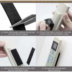 Adhesive Tapes 5M, Velcro Tape, Adhesive Tape, Pack Of 2 Black -Quality Flooring Store 71139361 3